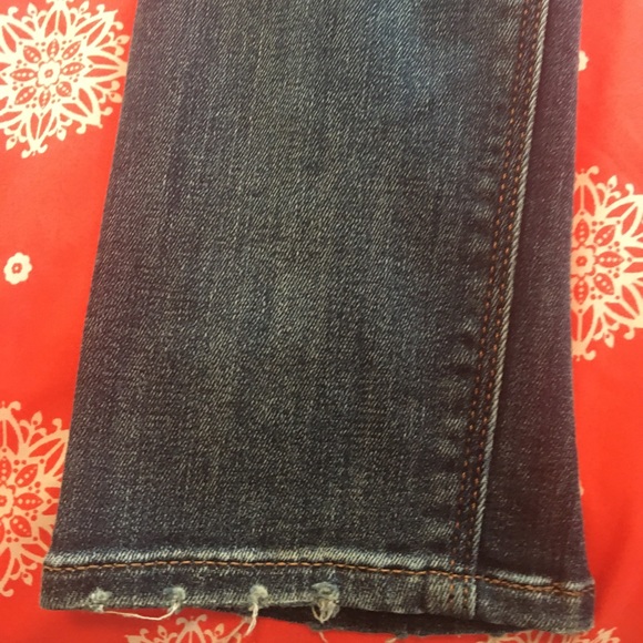Express midrise super skinny denim jeans sz 0r - Picture 4 of 10